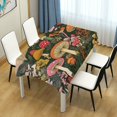 thumbnail image 4 of Yayeee Tablecloths 54" x 72" Rectangle Wrinkle Resistant Party Table Cover, Colorful Mushroom, 4 of 8