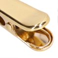 thumbnail image 1 of Sealing Clip 7.9cm Long Comfortable Handle Rugged Design Internal Tooth Design Kitchen Tools for Office Paper PhotosGolden, 1 of 3