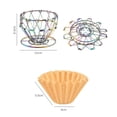 thumbnail image 4 of Hand Brewed Coffee Drip Stand Coffee Filter Paper Holder Foldable Portable, 4 of 9