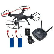 Vivitar Aeroview Video Drone with 2 Extra Batteries Bundle