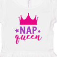 thumbnail image 4 of Inktastic Nap Queen, Crown, Stars - Pink Purple Girls Toddler Dress, 4 of 5