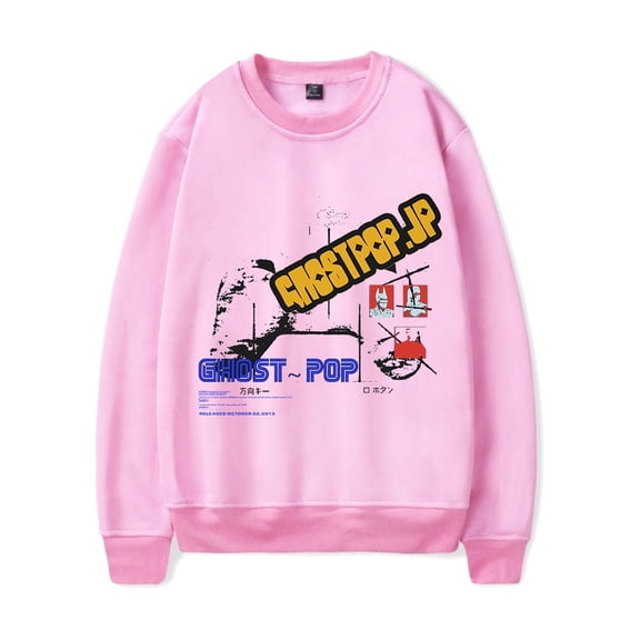 Jpegmafia Merch Long Sleeve Crewneck Ghost Pop Collage Sweatshirt Merch Hip Hop Long Sleeve For Fans Men Women Streetwear