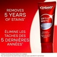 thumbnail image 3 of Colgate Optic White Advanced Teeth Whitening Toothpaste, Sparkling White – 73 mL, 73 mL, 3 of 5