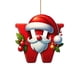 thumbnail image 1 of Decoraciones Del Árbol de Navidad Decoración Del Árbol de Navidad de 26 Letras Decoración Del Árbol de Navidad Colgante Decoración Del Árbol de Navidad Personalizada, 1 of 5
