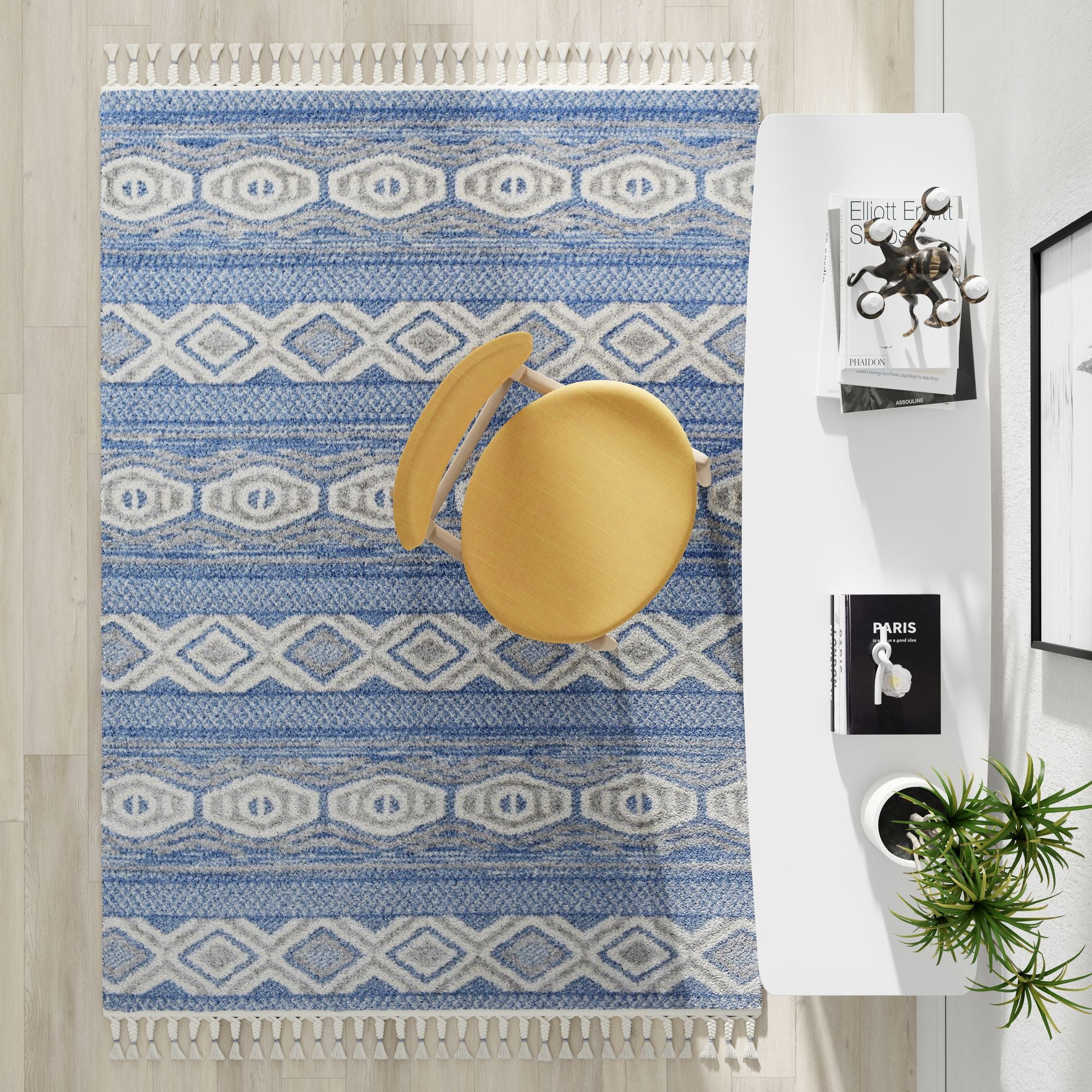 Mason Brooks Catalan IB70B Transitional Geometric 2'6" X 8' Area Rug