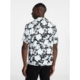 thumbnail image 3 of George Men's Printed Camp Shirt with Short Sleeves, Sizes S-3XLT, 3 of 5