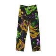 thumbnail image 6 of Uemuo Mardi Gras Surface Pattern Men's Wide Leg Palazzo Lounge Pants with Pockets Light Weight Loose Comfy Casual Pajama Pants-XX-Large, 6 of 9