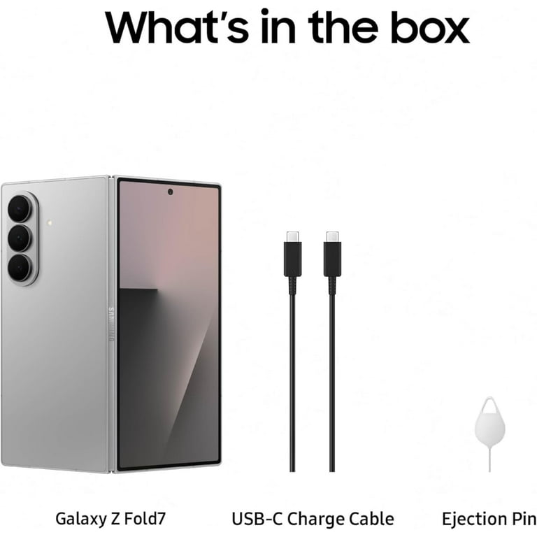 SAMSUNG Galaxy Z Fold 7 SM-F966N 256GB - (Korean Unlocked Dual Sim