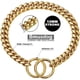 thumbnail image 4 of Bmusdog Collar De Cadena Para Perro Collar De Oro 10mm Colla, 4 of 6