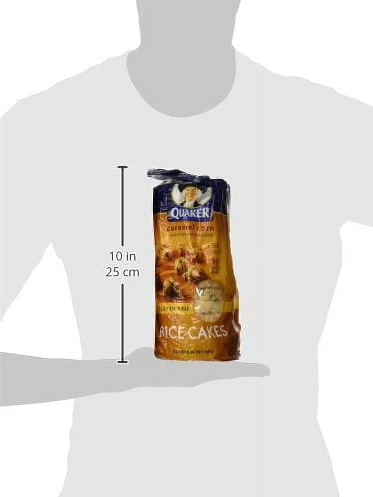 Quaker, Rice Cakes, Caramel, 6.5Oz Bag (Pack Of 4)