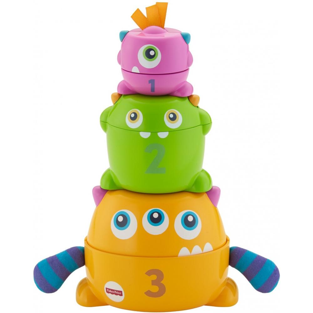 Fisher-Price Stack & Nest Monsters with Textures & Sounds - image 5 of 10