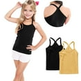 thumbnail image 7 of BLTIBY 2025 Girls Boys Tank Top Summer Sleeveless Camisole Y Vest T Shirt Toddler Infant Round Neck Solid Color Fashion Casual Blouse Black 7 12-24 Months, 7 of 7