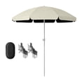 thumbnail image 1 of Sombrilla para cochecito, accesorios para cochecito, fácil instalación, protección contra la lluvia portátil, sombrilla para cochecito de bebé para Beige, 1 of 8