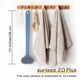 thumbnail image 2 of Back Scrubber for Shower for Men Women Elderly, Bath Brush (38 cm, Blue), 2 of 5