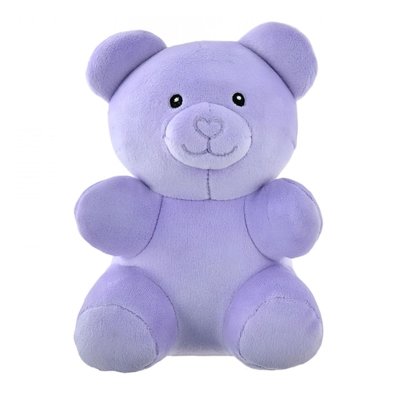 CYFW Small Bear Plush - 6.3in Valentine's Day Stuffed Bear Soft Cuddly Plush Toy for Romantic Gifts Holiday Decor (Purple)