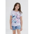 thumbnail image 5 of Disney Lilo & Stitch Angel T-Shirt and Chambray Shorts Outfit Set Little Kid to Big Kid, 5 of 5