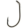 thumbnail image 5 of (2 pack) Eagle Claw 031H-2/0 Plain Shank Snell Fish Hook, Size 2/0, 5 of 8