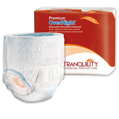 PU2116PK - Tranquility Premium OverNight Disposable Absorbent Underwear Large 44 - 54, Manufacturer: Tranquility/Principle Bus Ent Corp By TranquilityPrinciple Bus Ent Corp Ship from (Best Way To Ship Overnight)