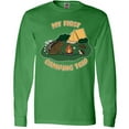 thumbnail image 3 of Inktastic Camping Hedgehog-My First Camping Trip Long Sleeve T-Shirt, 3 of 5
