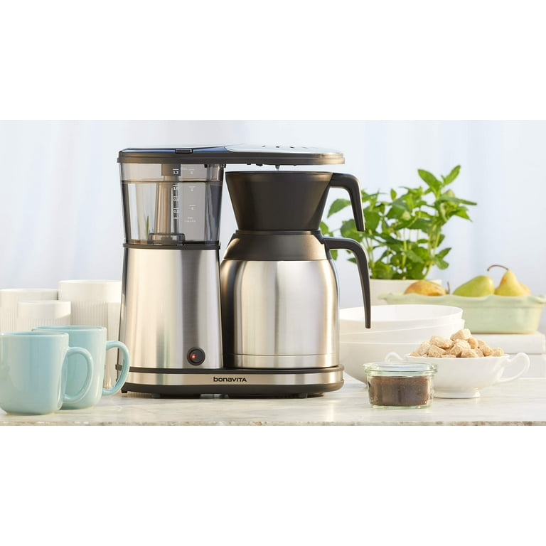 Bonavita BV1900TS 8 Cup One Touch Coffee Maker Featuring Thermal