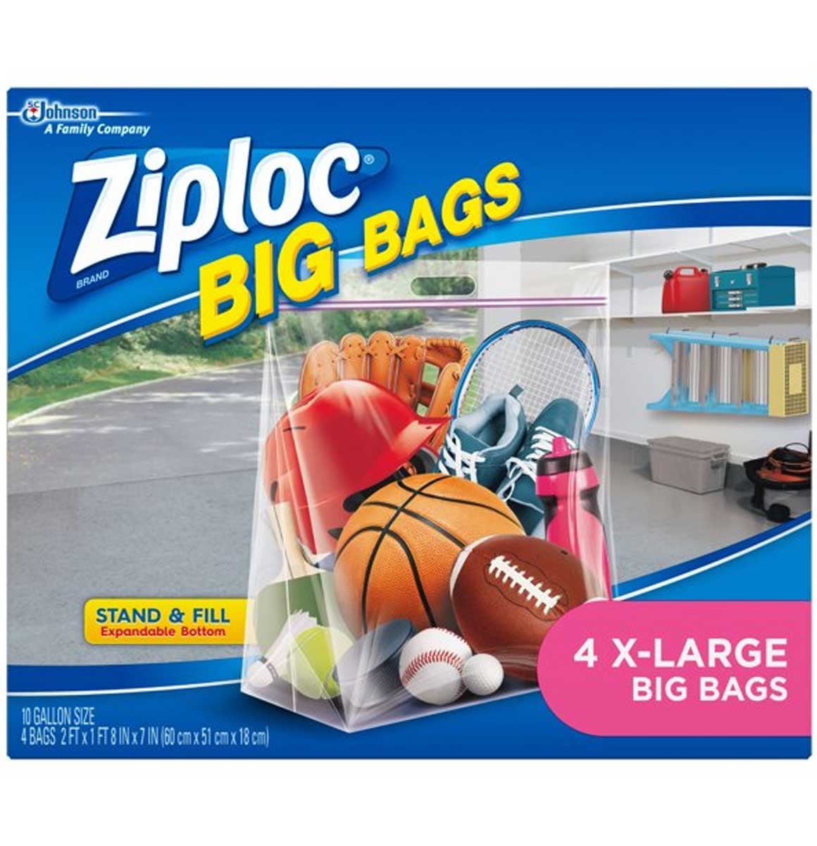 Ziploc Big Bag 3 Gallon Large Storage Bags (5-Count) - Bliffert Lumber and  Hardware