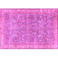 thumbnail image 1 of Ahgly Company Indoor Rectangle Persian Pink Traditional Area Rugs, 7' x 9', 1 of 4
