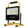 thumbnail image 4 of Foco LED recargable para exteriores, lámpara portátil impermeable IP65, CA 100-240 V, 100 W, 9000 lm, 6500 K, enchufe estadounidense, 4 of 12