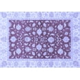 thumbnail image 1 of Ahgly Company Machine Washable Indoor Rectangle Oriental Blue Traditional Area Rugs, 8' x 12', 1 of 4