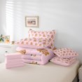 thumbnail image 6 of Manfei Funny Gingerbread Bedding Comforter Set 7 Pieces for Kids Girls, Happy New Year Gifts Queen Bedding Sets, Merry Christmas Xmas Queen Sheet Sets, Luxury Bedroom Decor, 6 of 8