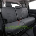 thumbnail image 3 of Coverdream Gray, Polyester, Waterproof, Cushioned, Full Set Front Rear Seat Covers, 3 of 6