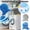 Blue, variant on Washing Machine Hair Remover for Laundry, Floating Pet Fur Catcher Mesh Pouch Reusable Lint Filter Bag Net for Dog Cat Hair