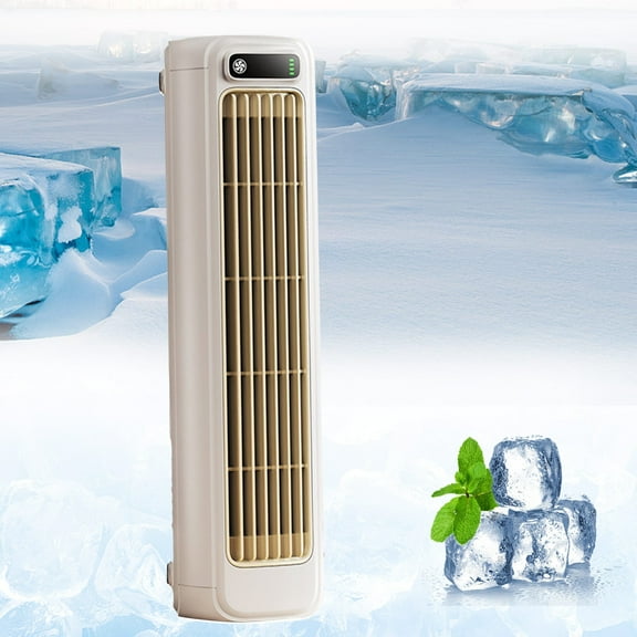 Yoloke Cooling Air Conditioner, Portable Air Conditioner Bladeless Fan, Ductless Air Conditioner Cooling Fans That Blow Cold Air, 3 Wind Speeds