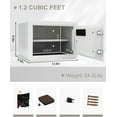 thumbnail image 4 of Drop Digital With Keypad Small BoxDeposit Cash Easily Money Security Box For Home Cubic Feet, 4 of 8