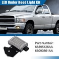 thumbnail image 2 of Unique Bargains Car LED Under Hood Light Lamp Harness Assembly for Dodge for Ram for Chrysler for Jeep 68395126AA, 2 of 7