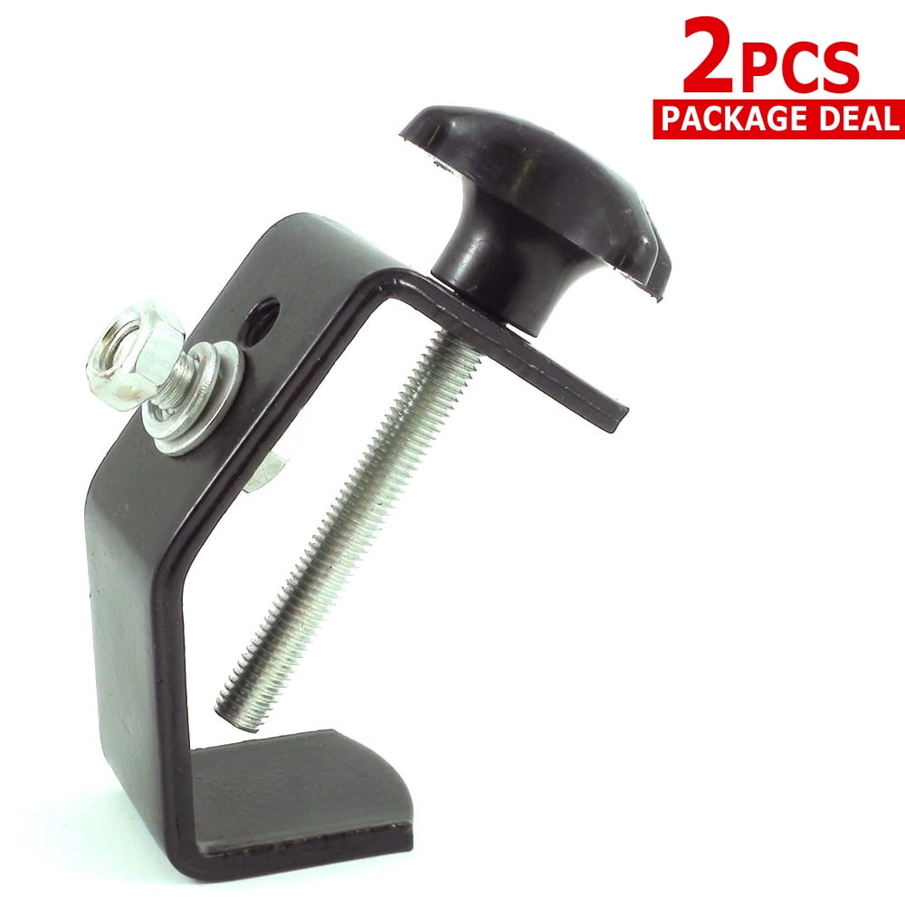 2x c clamp truss bar dj lighting light clamps cclamp