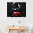 thumbnail image 2 of COMIO  Dragon Wall Art Poster, Japanese Style Dragon Painting, Ink Painting Style, Cool Wall Decor Poster Decorative Painting Canvas Wall Art Living Room Posters Bedroom Painting, 2 of 4