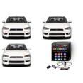 thumbnail image 4 of Flashtech RGB Multi Color Bluetooth LED Halo kit for 08-16 Mitsubishi Lancer Fog Lights, 4 of 11