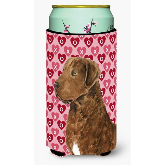 Chesapeake Bay Retriever Hearts Love and Valentines Day Tall Boy Hugger