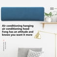 thumbnail image 4 of Manunclaims Hanger Cover All-Inclusive High Elasticity Knitted Dust-proof Convenient Cleaning Air Conditioner Protector Household Products, 4 of 8