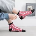 thumbnail image 5 of Bingfone French Bulldog Design Patterned Men's Women's Casual Cotton Socks, 5 of 5