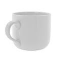 thumbnail image 1 of 10 Strawberry Street  Royal White Round Latte Mug Set of 6, 1 of 2