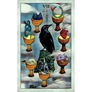 Crow Tarot: 78-Card Rider-Waite(r) Style Tarot Deck with Mystical Crow & Raven Artwork - Includes Guidebook, Intuitive M, (Hardcover)