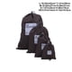 thumbnail image 3 of Juego de bolsas de viaje con cordón ajustable - 4 artículos ideales para organizar el equipaje y las necesidades de empaque., 3 of 6