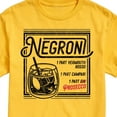 thumbnail image 3 of Instant Message - How to Make a Negroni Prosecco - Men's Short Sleeve Graphic T-Shirt, 3 of 6