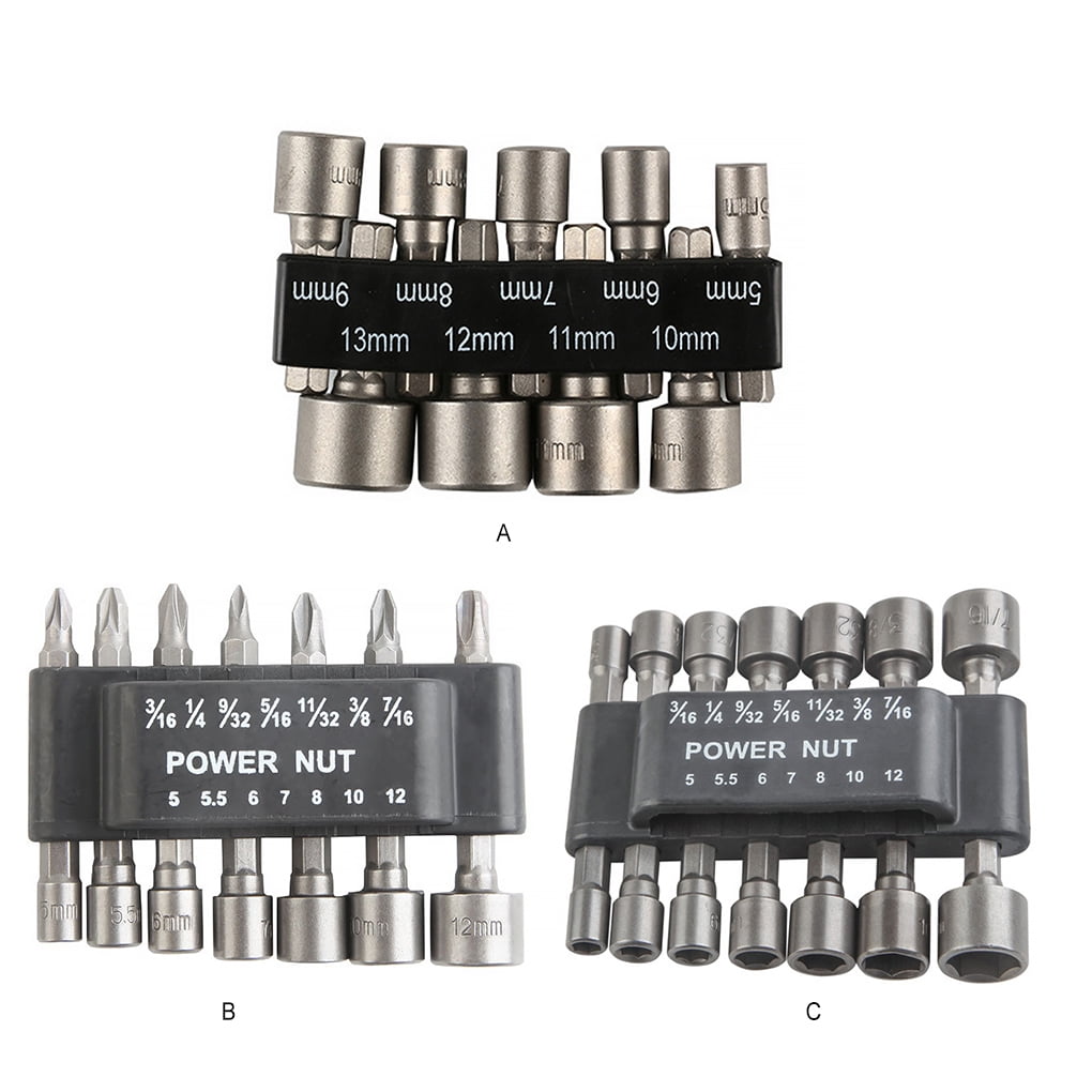 Electric drill socket set sale