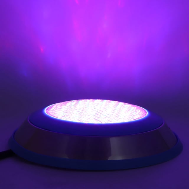 Underwater Lamp, RGB Wall-mount AC12V LED Lamp Waterproof With Remote Control For Swimming