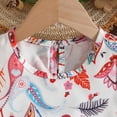 thumbnail image 5 of Gubotare Baby Clothes for Girls Toddler Girl Outfits Tops Sleeveless Tank Tops Shorts Summer Clothes Set 6 9 12 18 24 Months 2T 3T 4T 5T (White,2-3 Years), 5 of 8