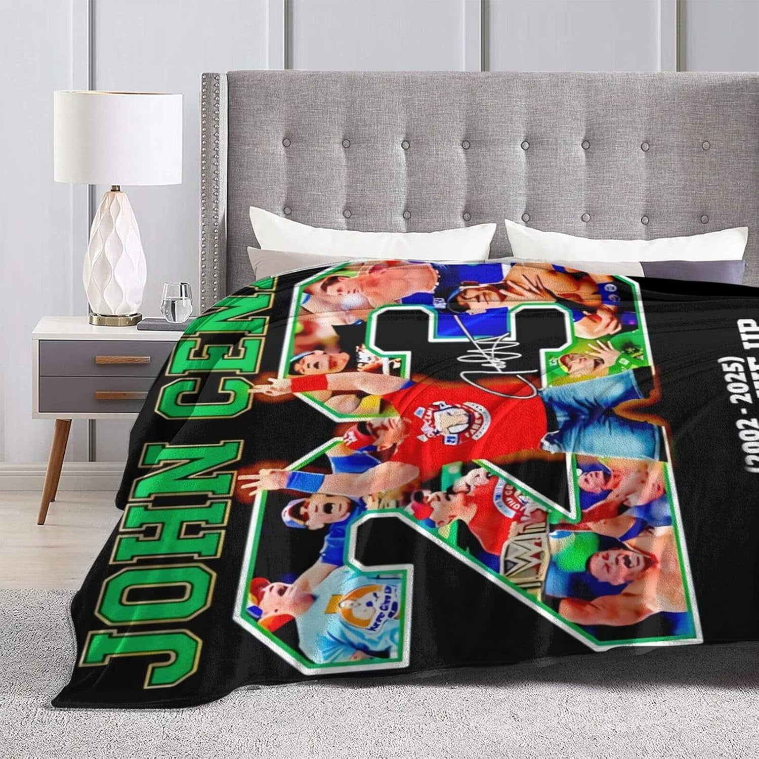 John Boxer Cena Blanket Throw Air Conditioning Blankets Soft Throws for Couch Bed All Seasons Use 40"x30"