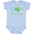 thumbnail image 3 of Inktastic Peace Love Earth Girls Baby Bodysuit, 3 of 5