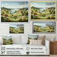 thumbnail image 4 of Designart "Croquet Garden Country Clubs painting I" Architecture Floater Framed Wall Art Living Room, 4 of 7